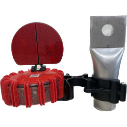 Adaptateur support lampe pour cible d'arrêt