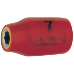 Steckschlüsseleinsatz 6 mm 3/8" 1000 V