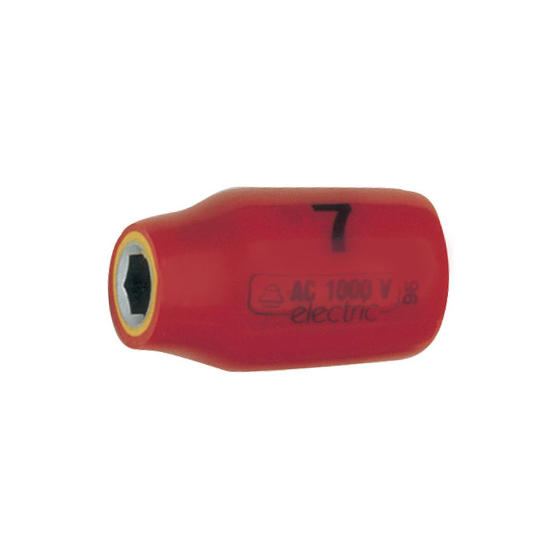 Douille 6 pans femelle 20 mm 3/8" 1000 V