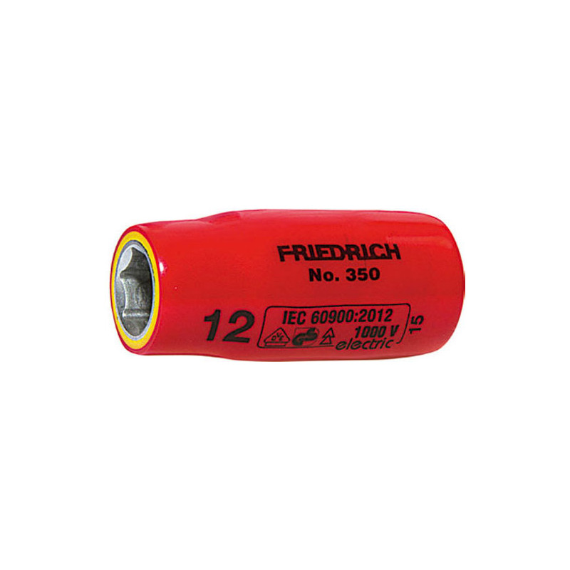 Douille 6 pans femelle 24 mm 1/2" 1000 V