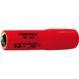 Bussola lunga 15 mm 1/2" 1000 V