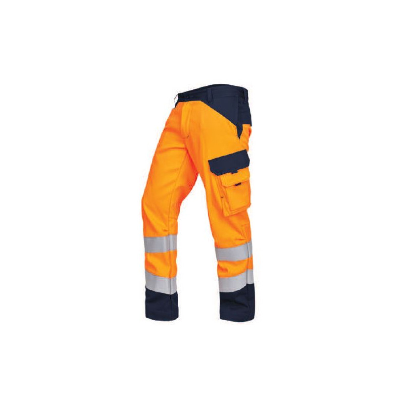 MULTISEVEN Hi-Vis Bundhose Gr. 58