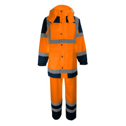 Ensemble de pluie Hi-Vis XL