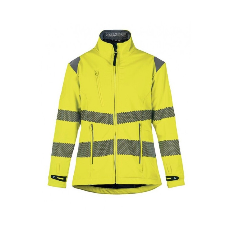 AMAZONE Softshell jaune T. 40