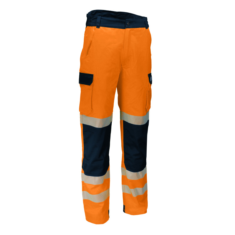 PILOM Pantaloni da lavoro alta visibilita T. L