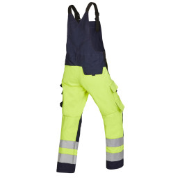 MULTI-LIGHT Pantalone con pettorina Hi-Vis T. 50
