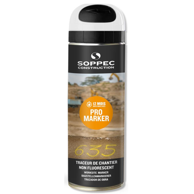 Spray de marquage "PROMARKER" Blanc