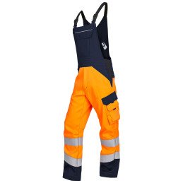 MULTISEVEN Hi-Vis Pantalone con pettorina T. 46