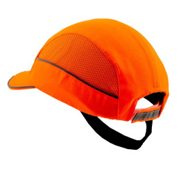 Anstosskappe neon orange mit Reflexstreifen
