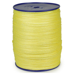 Cordone giallo ø 4 mm - EU MADE
