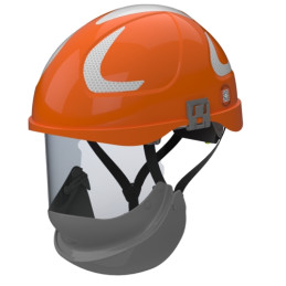 SECRA-2 E6HT Casco di protezione per elettricisti 7 kA, arancione