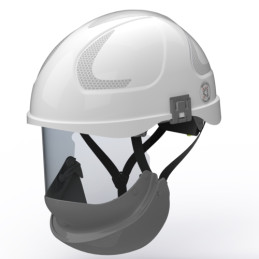 SECRA-2 E6HT Casco di protezione per elettricisti 7 kA, bianco