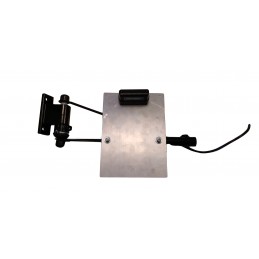 Bras articulé pour plaque d'immatriculation