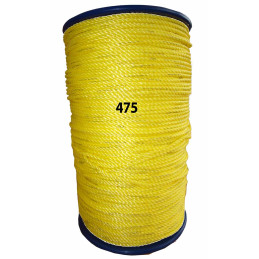 Ficelle de tirage jaune ø 4 mm