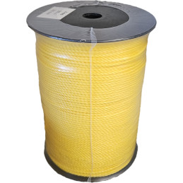 Ficelle de tirage jaune ø 4 mm