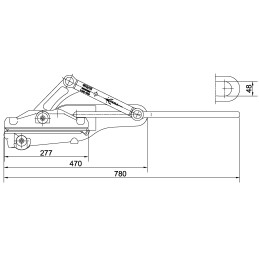 Seilspannklemme für Aluminiumseil