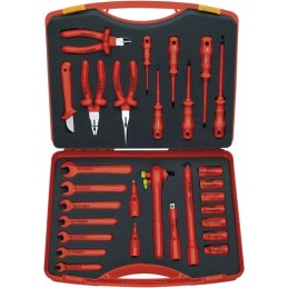 Kit d'outils isolés 1000 V, 29 pièces
