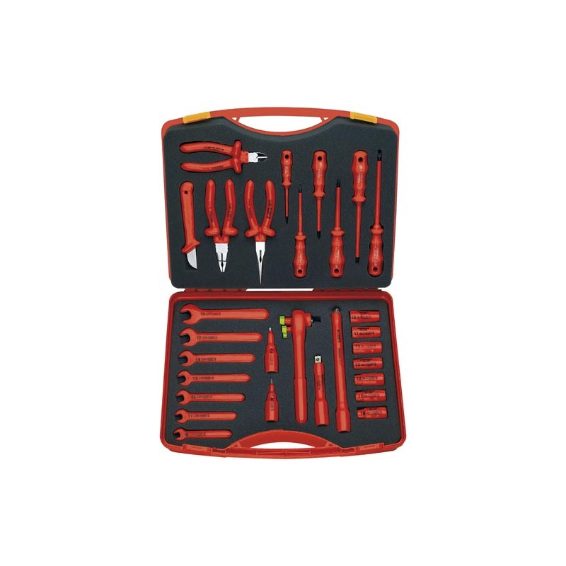 Set di utensili di sicurezza fino a 1000 V 29 pezzi