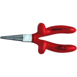 Pince à becs ronds longs 160 mm 1000 V
