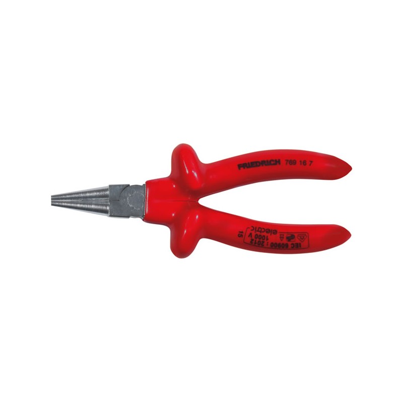 Rundzange kurz 160 mm 1000 V