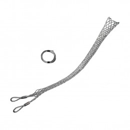 Calza tiracavi 2 anelli galvanizzato