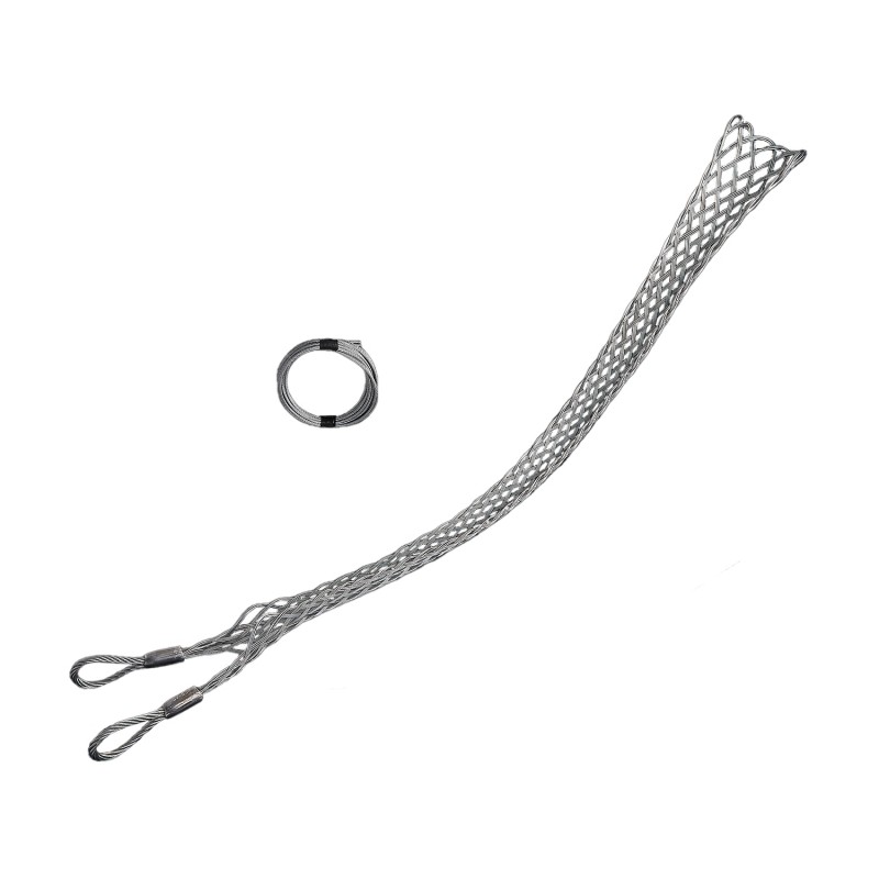 Calza tiracavi 2 anelli galvanizzato