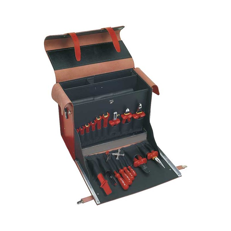 Coffre d'outils isolés 1000 V, 24 pièces