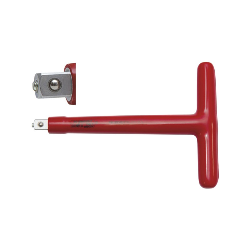 Quergriff verchromt 3/8" 1000 V