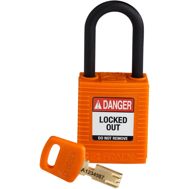 SafeKey Nylon Vorhängeschloss (verschiedenschliessend)