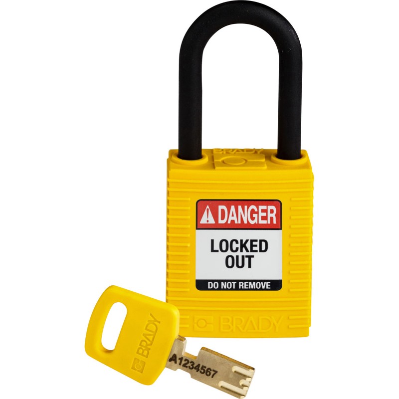 SafeKey Nylon Vorhängeschloss (verschiedenschliessend)