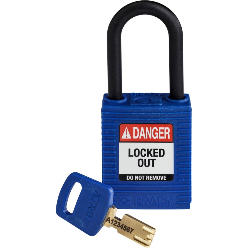 SafeKey Nylon Vorhängeschloss (verschiedenschliessend)