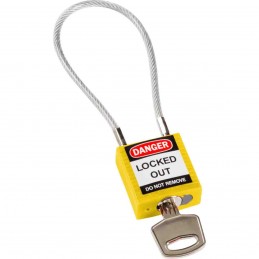 Kabel-Vorhängeschlösser verschiedenschliessend