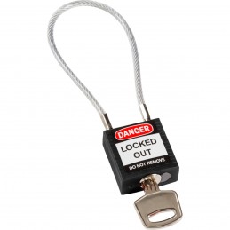 Kabel-Vorhängeschlösser verschiedenschliessend