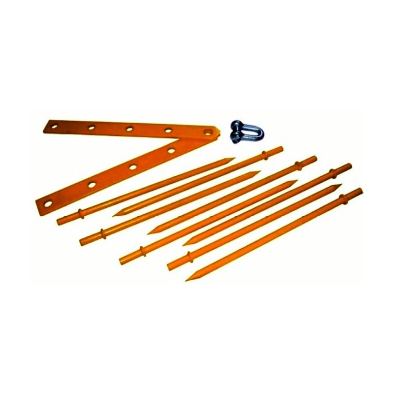 Ancrage à piquets pour Tirfor