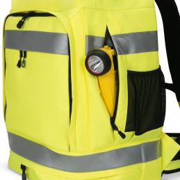 Sac à dos Hi-Vis jaune 65 L